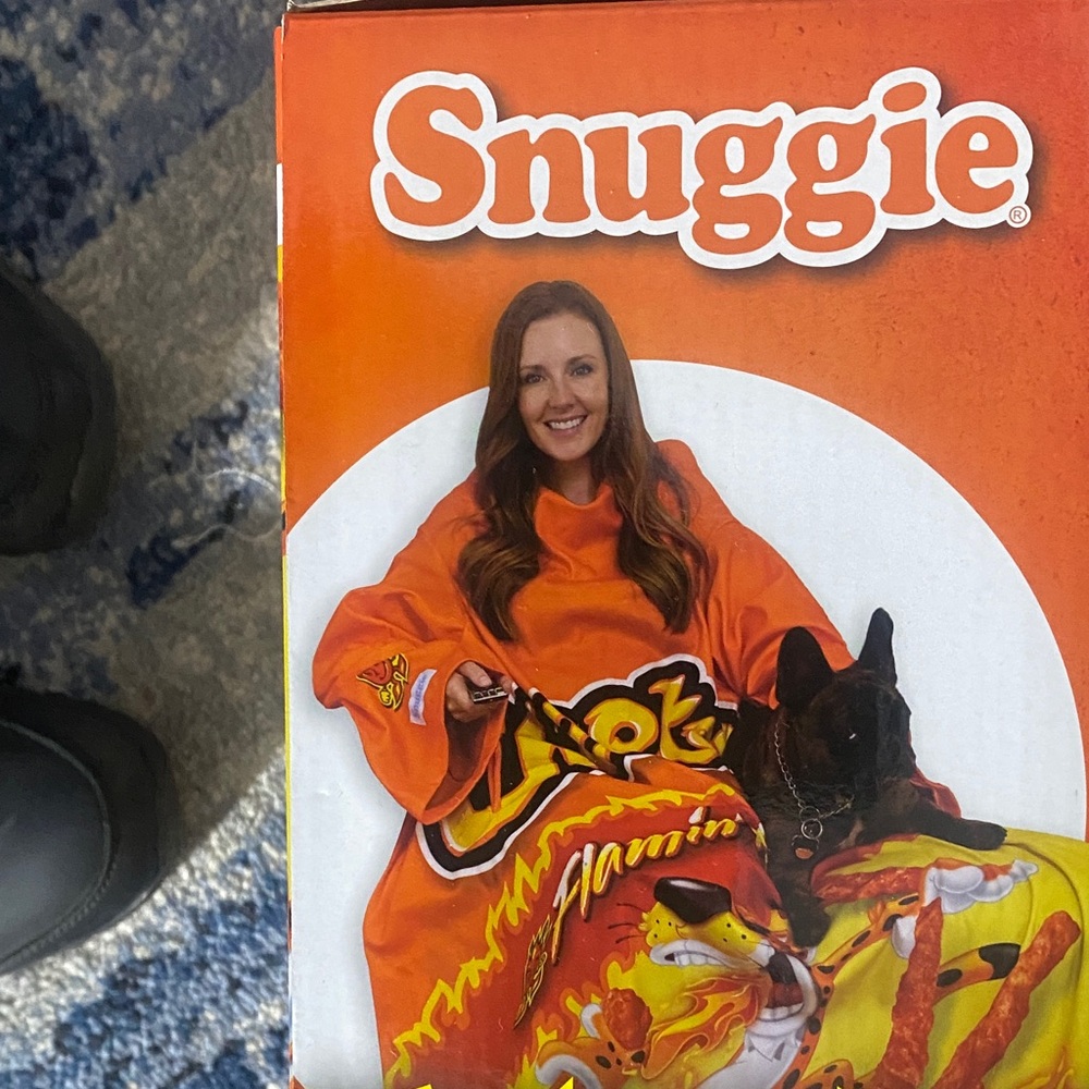 Snuggie Flaming Hot Blanket